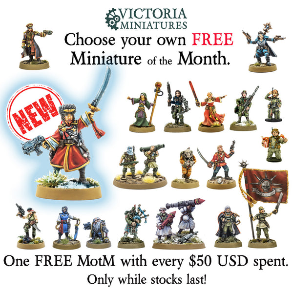 New Free Miniature of the Month