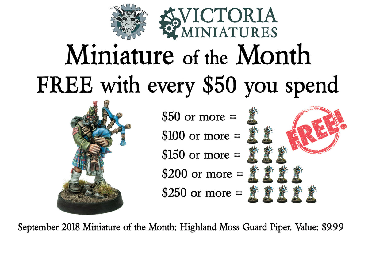 September Miniature of the Month, Now Live!