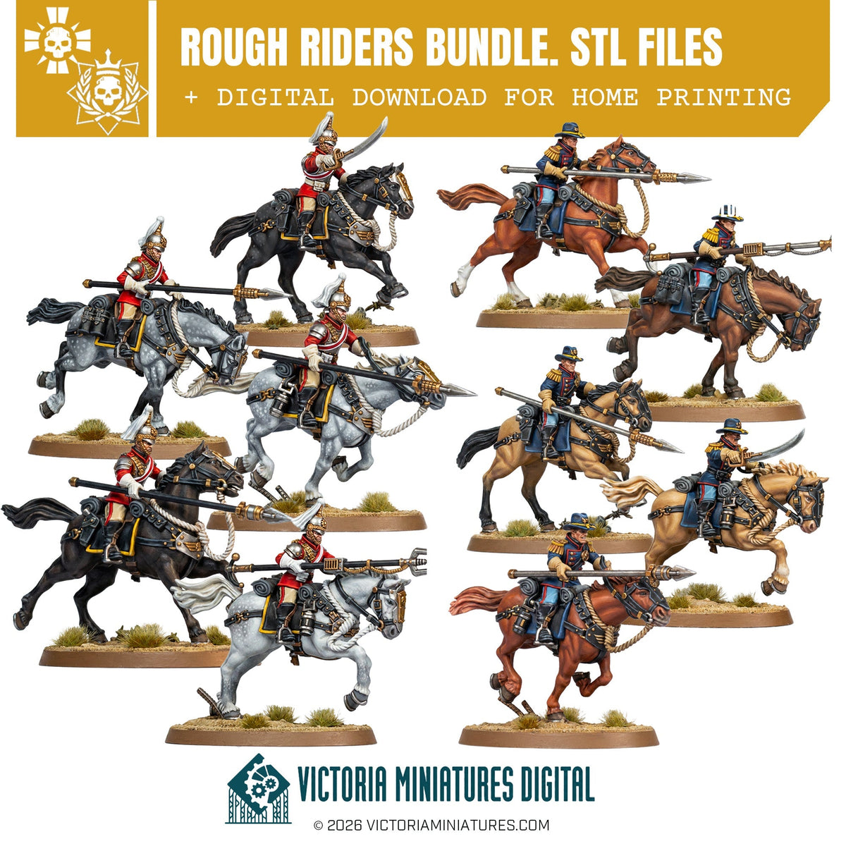 All New Rough Riders Ride into the Grimdark Empire Kickstarter