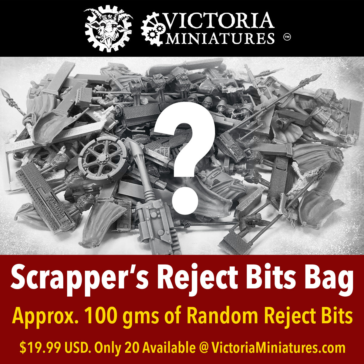 Bag of Reject Bits, only 20 available, don't miss out!