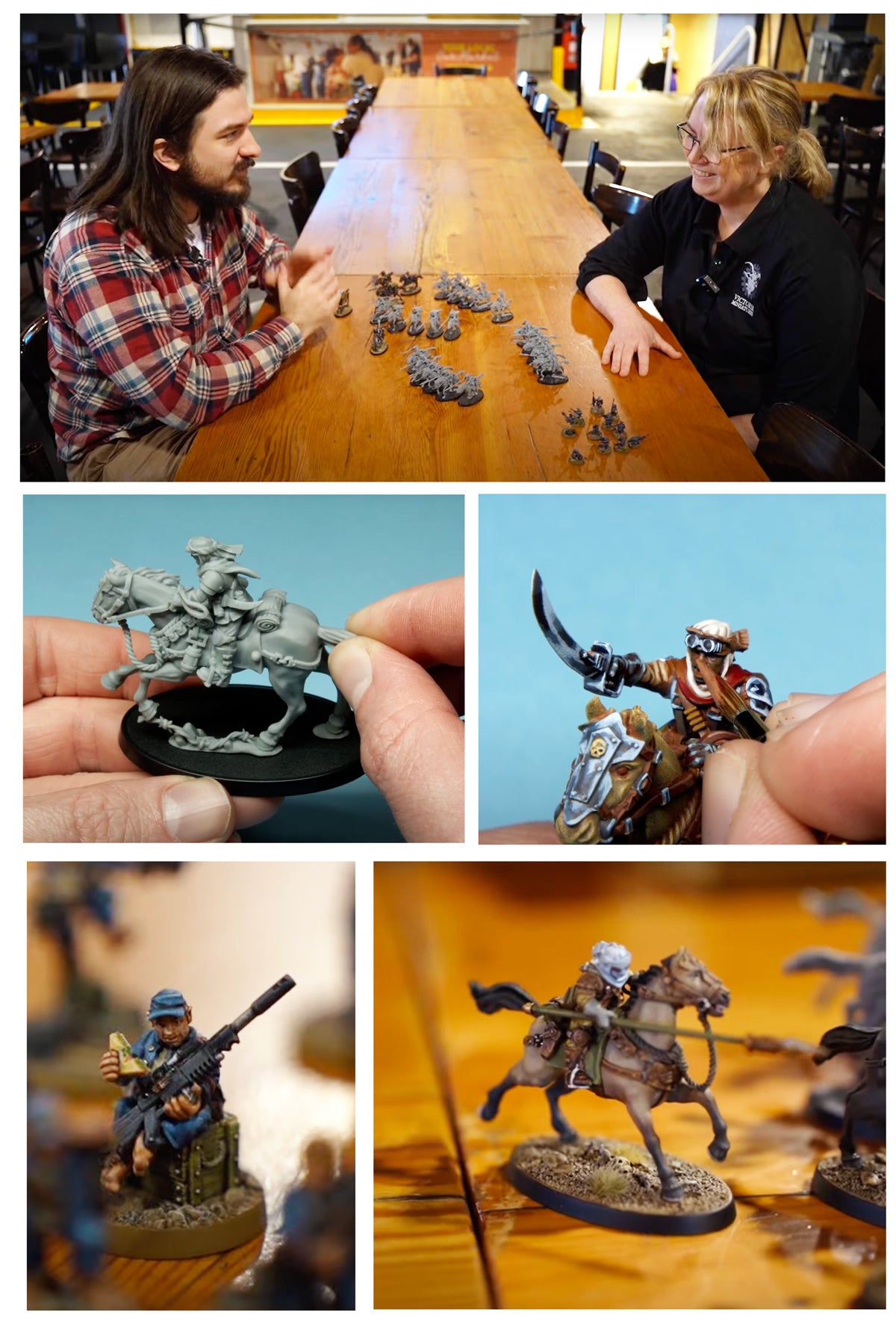 Victoria Miniatures Kickstarter featured on Table Top Time Youtube channel.