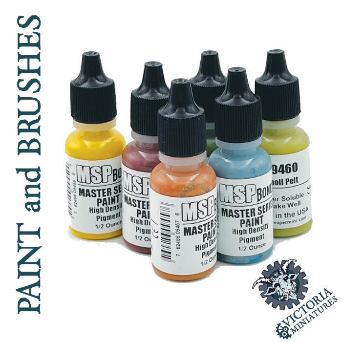 Paints and Brushes