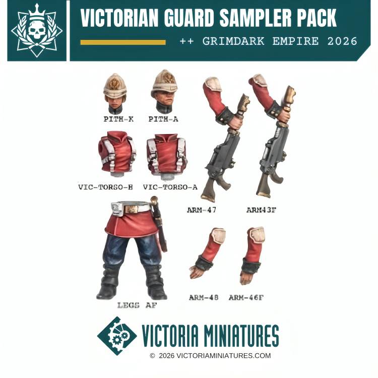 Victorian Guard Sampler Pack Victoria Miniatures