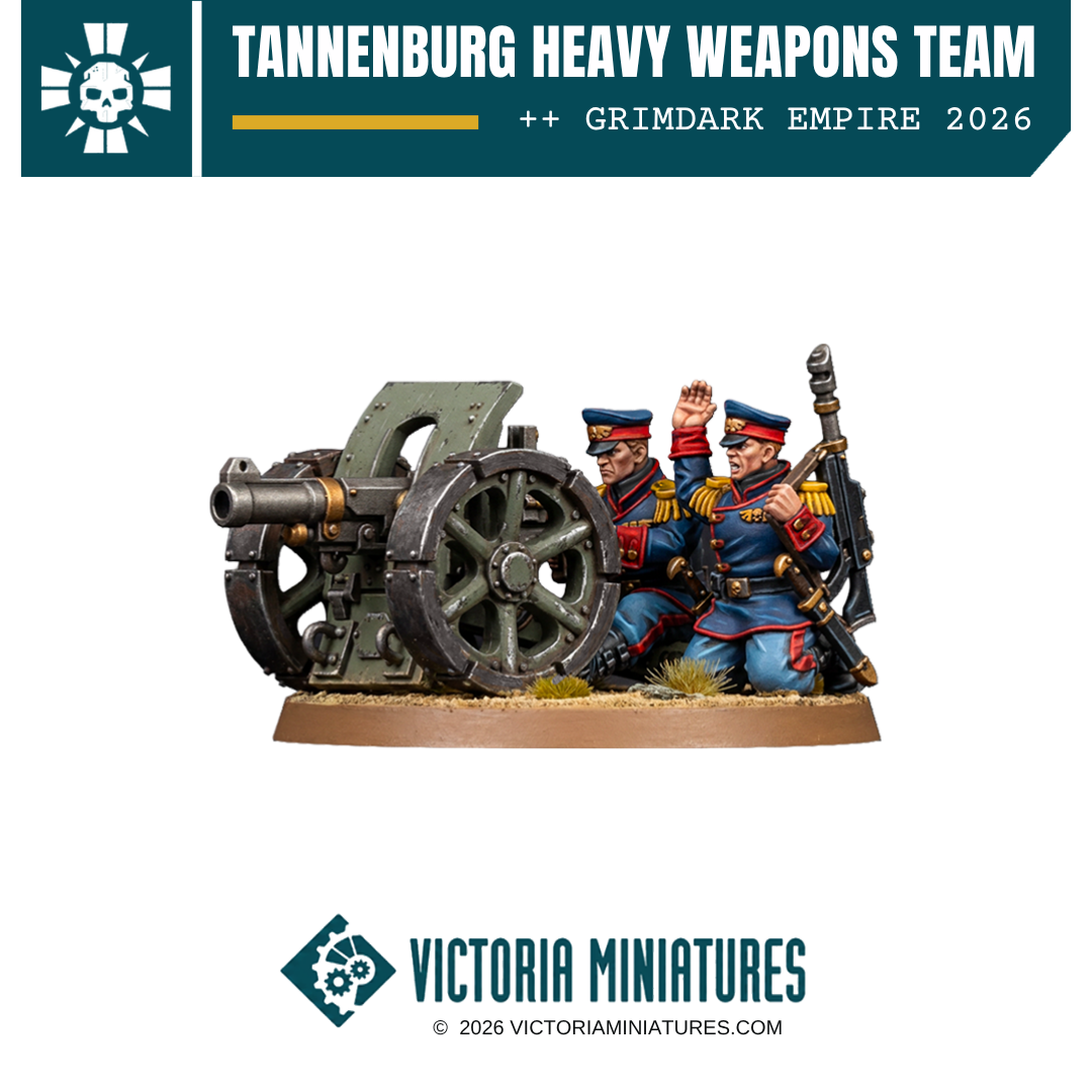 Tannenburg Heavy Weapons Team Victoria Miniatures