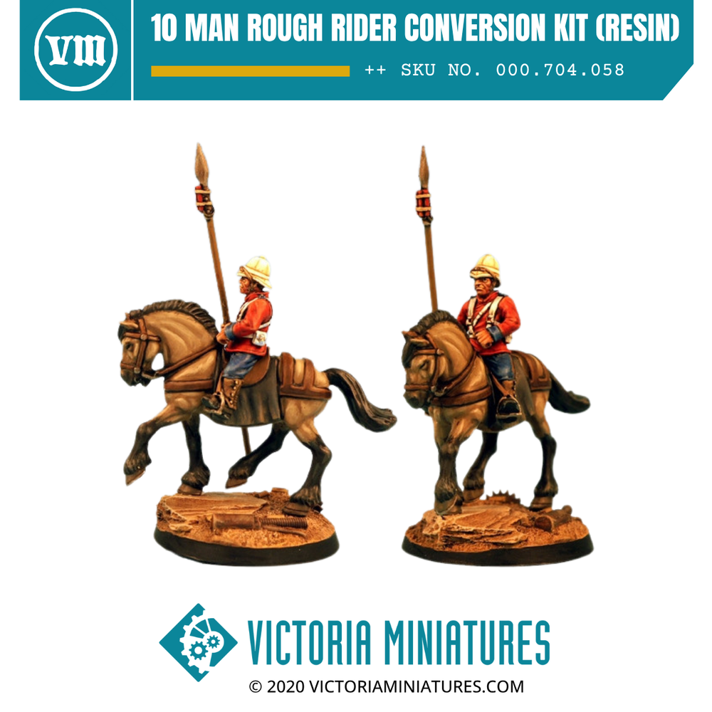 10 Man Rough Rider Conversion Kit (Resin)