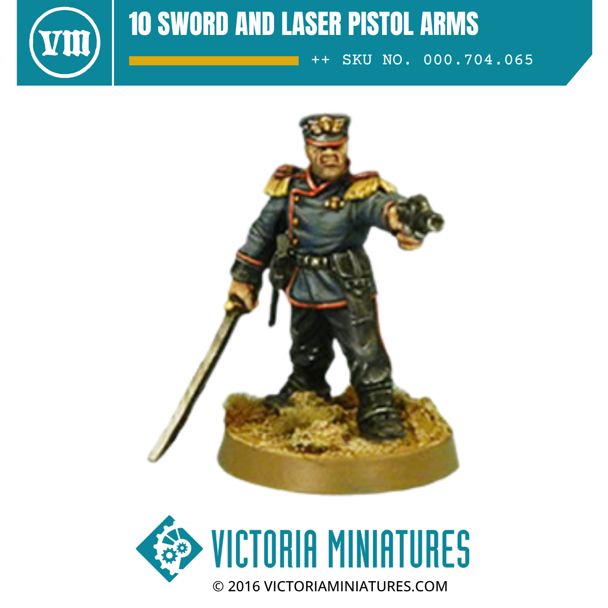 10 Sword and Laser Pistol Arms