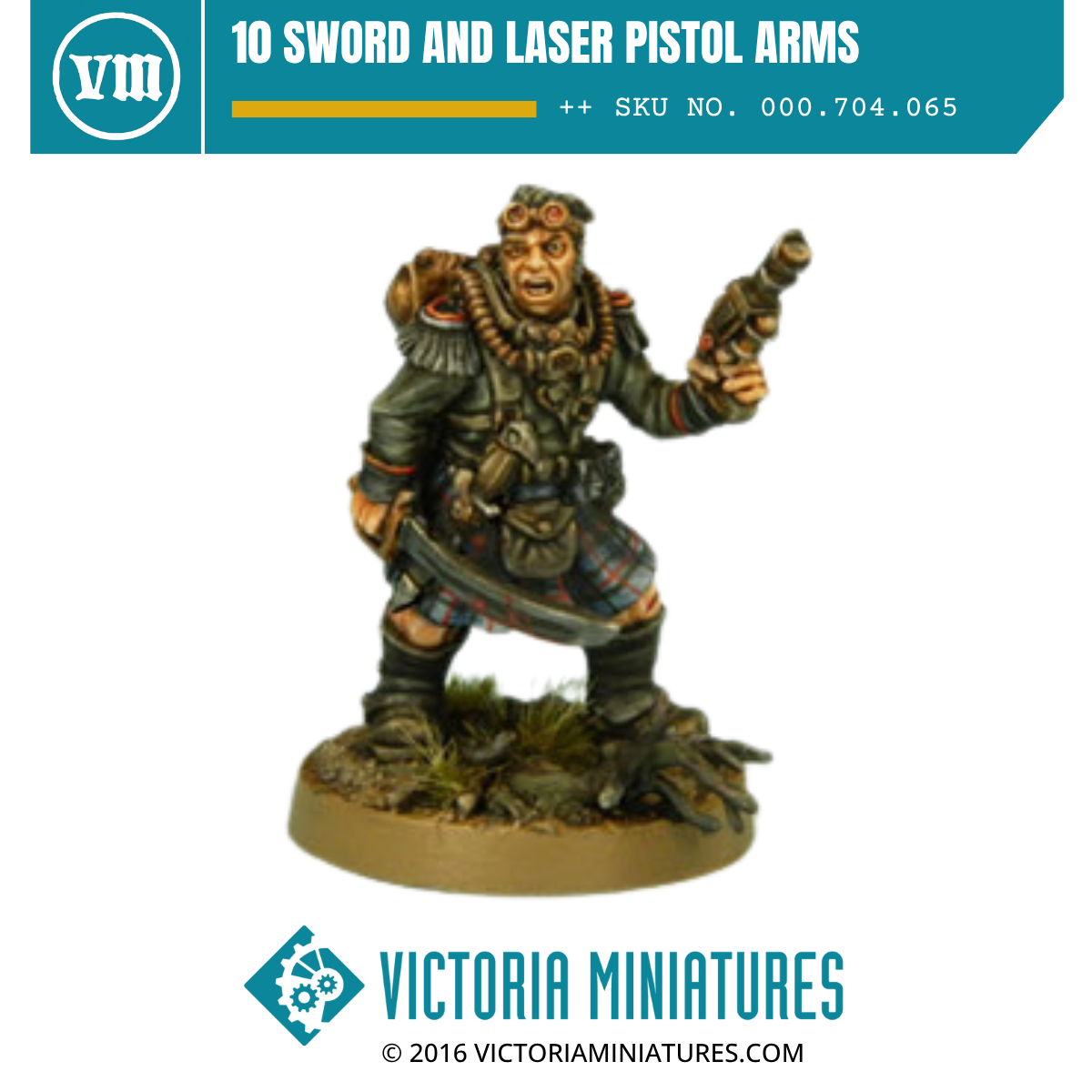 10 Sword and Laser Pistol Arms