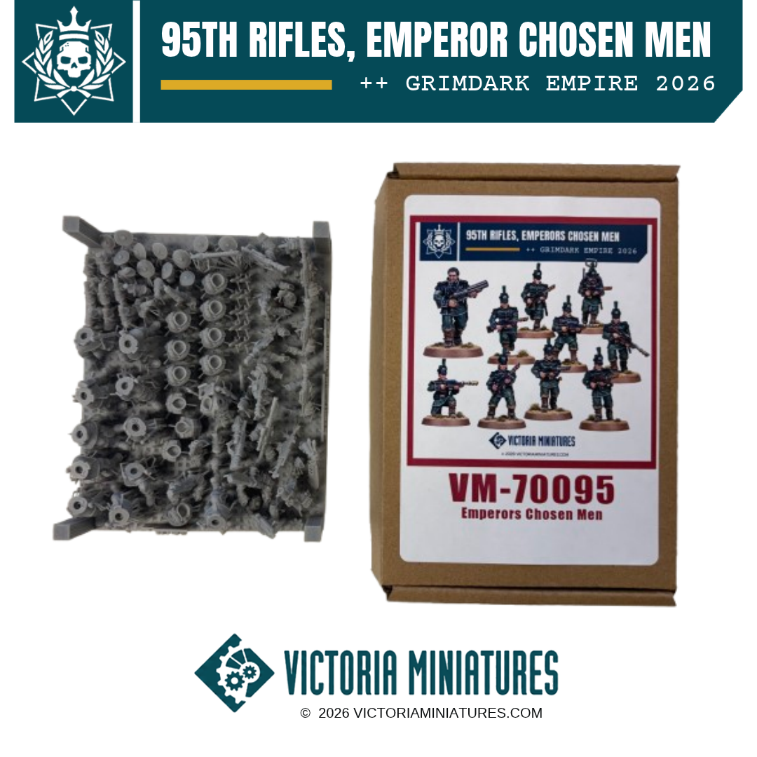 95th Rifles Emperor's Chosen Men Victoria Miniatures