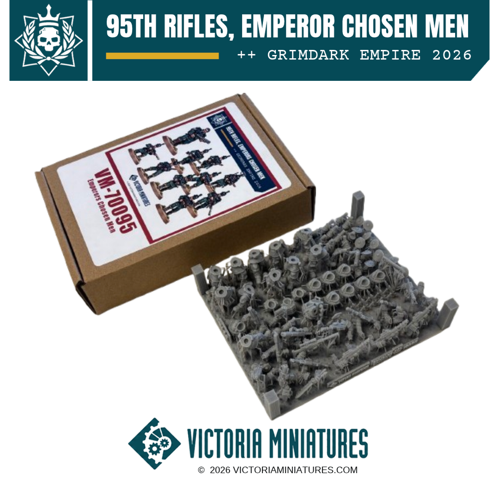 95th Rifles Emperor's Chosen Men Victoria Miniatures