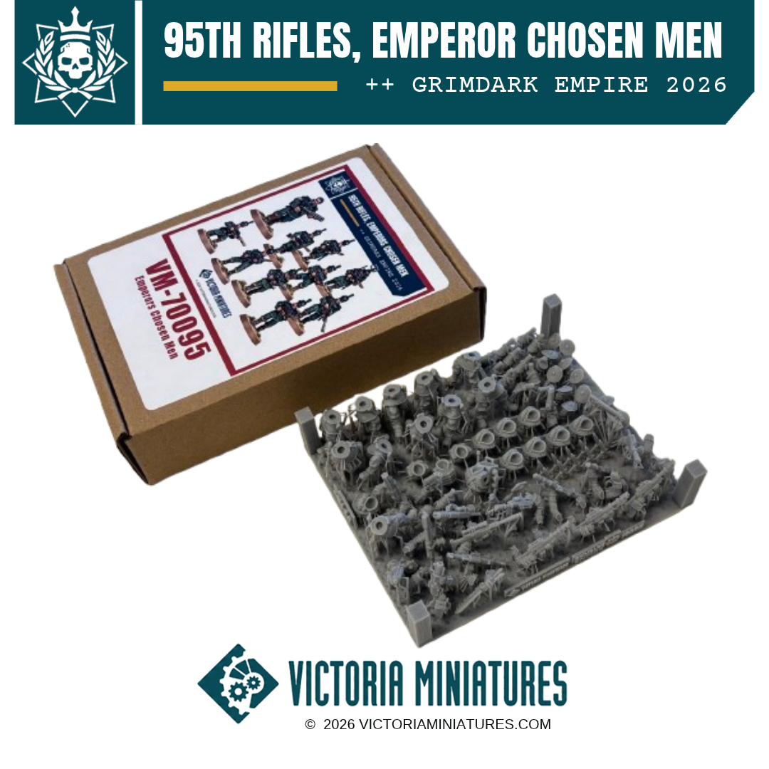 95th Rifles Emperor's Chosen Men Victoria Miniatures