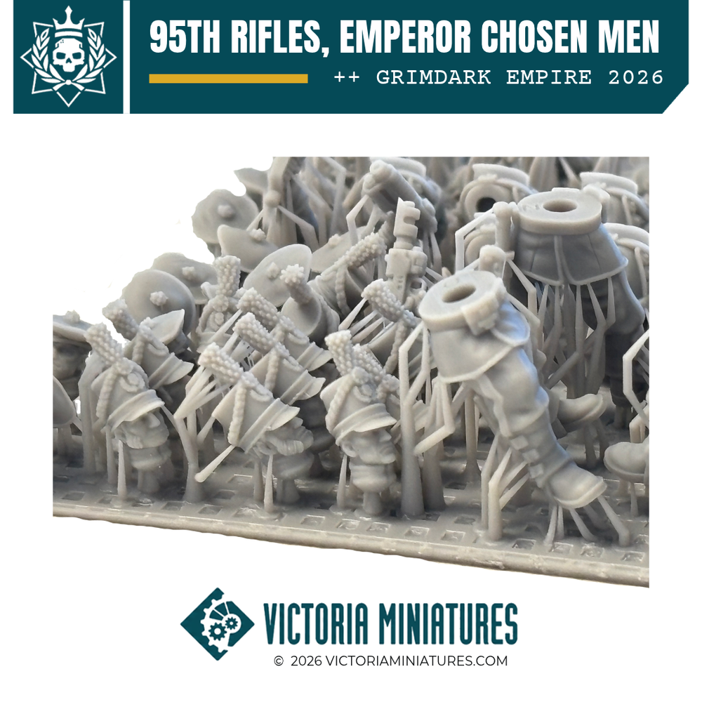 95th Rifles Emperor's Chosen Men Victoria Miniatures