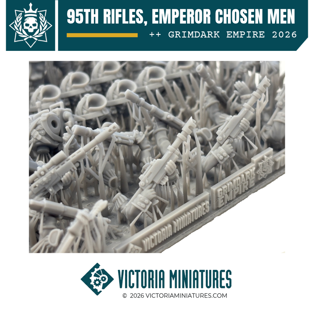 95th Rifles Emperor's Chosen Men Victoria Miniatures