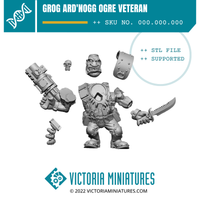 Grog Ard'Nogg Ogre Veteran .STL File