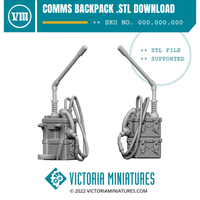 Comms Backpack .STL Download