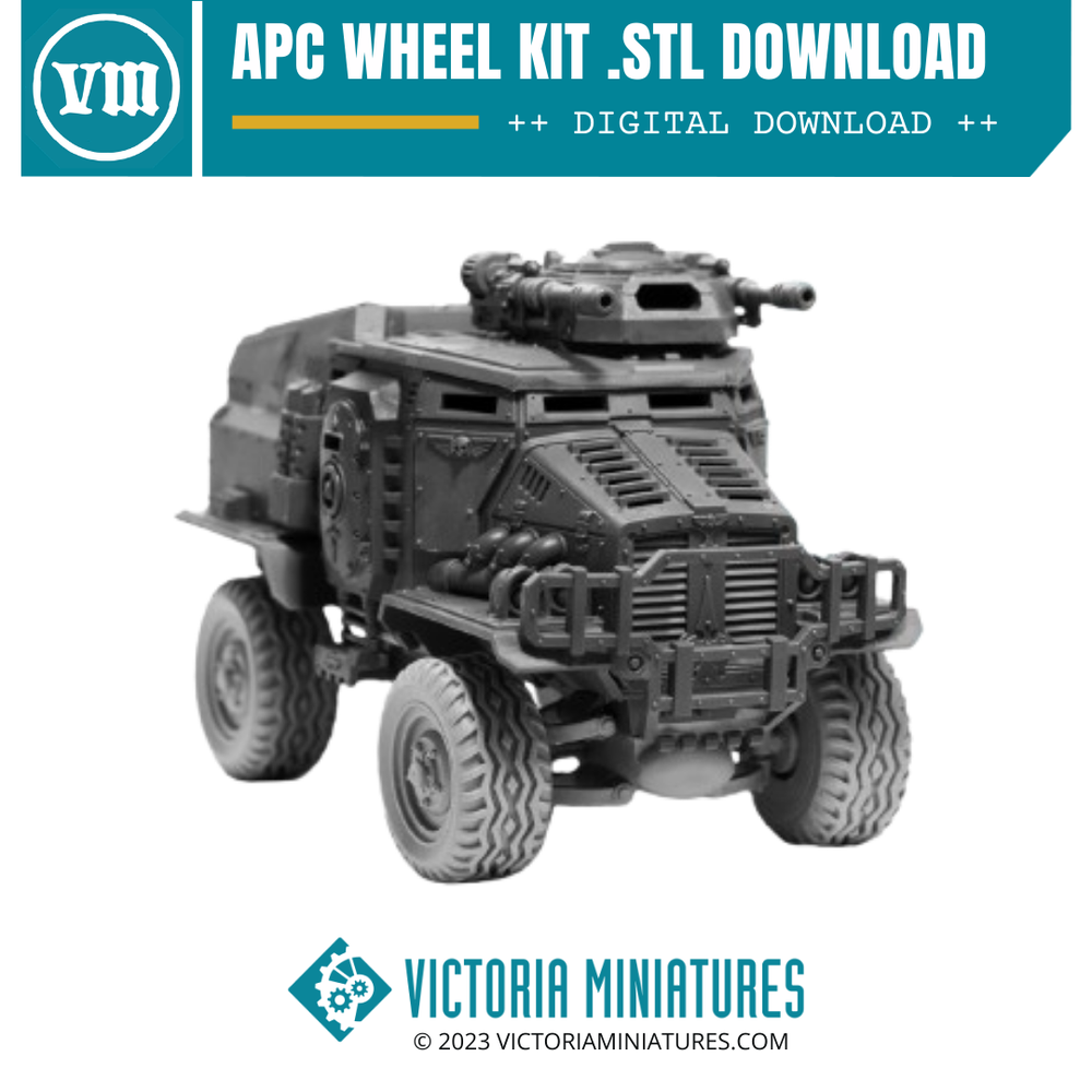 APC Wheel Kit .STL Download