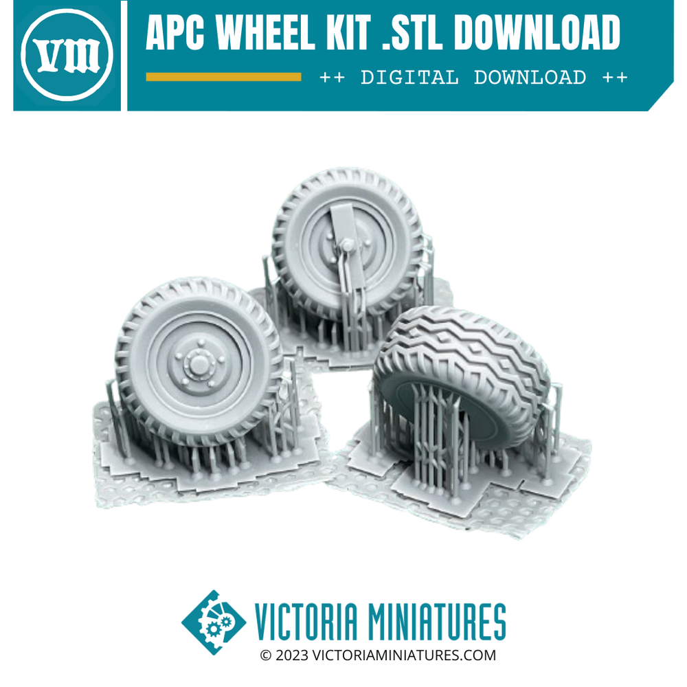 APC Wheel Kit .STL Download