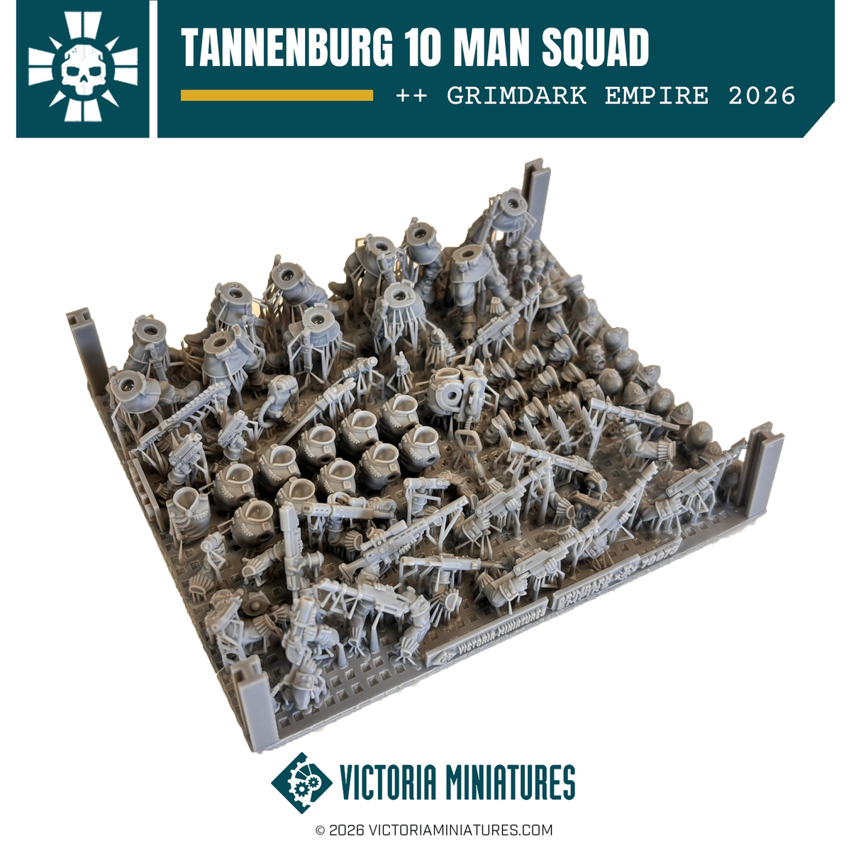 Tannenburg 10 Man Squad Victoria Miniatures