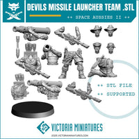 Devils missile Launcher Team .STL Download