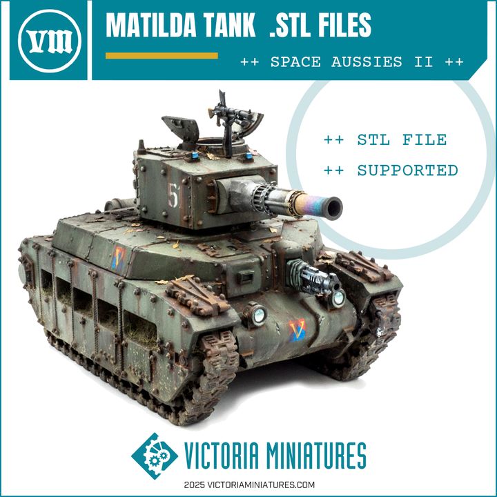 Matilda Tank .STL Download