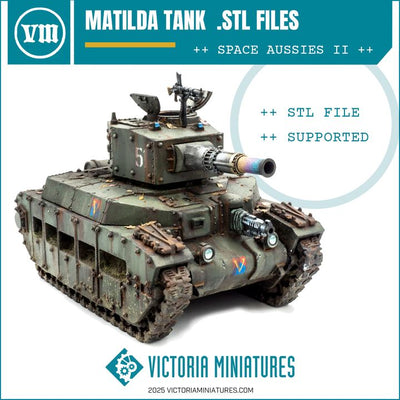 Matilda Tank .STL Download