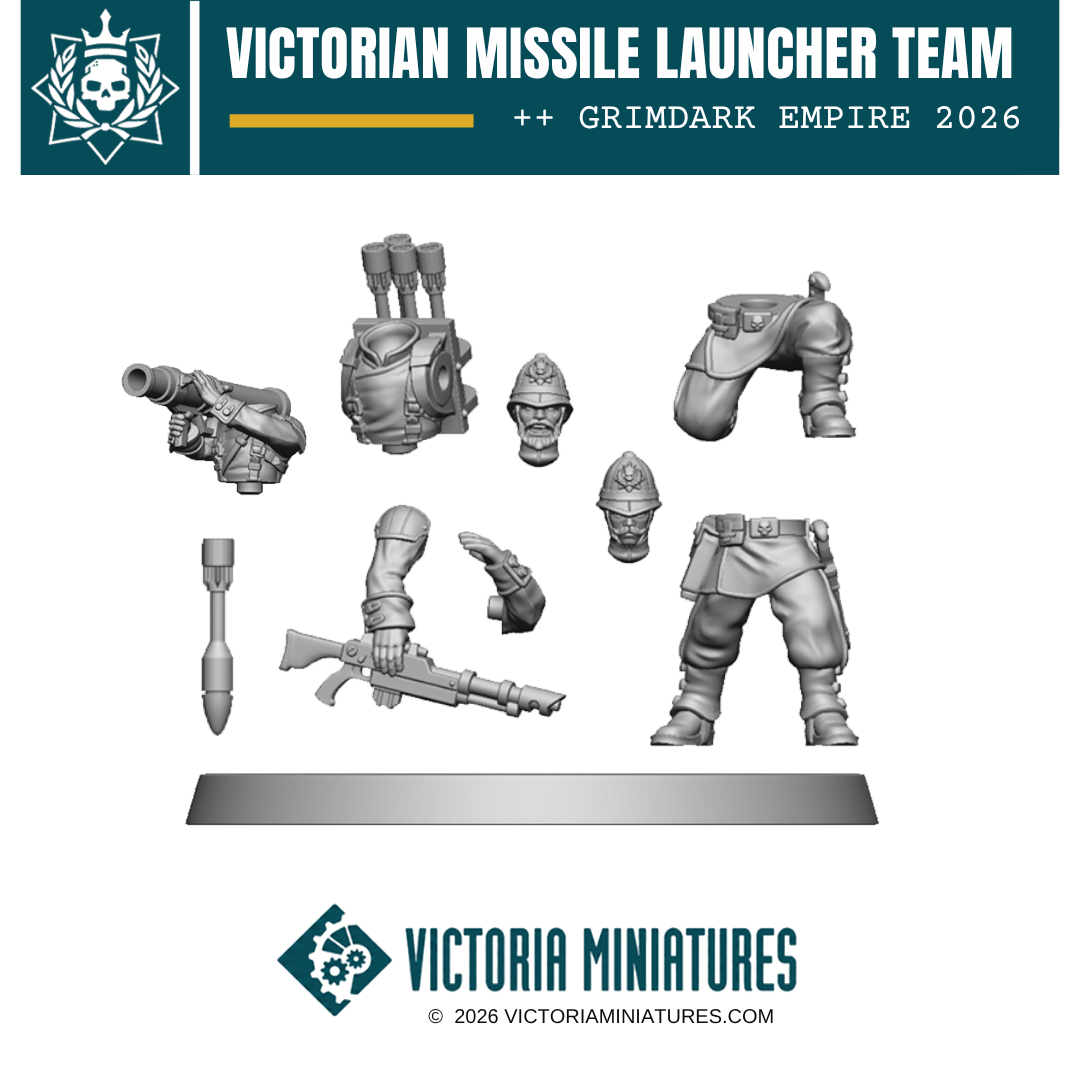 Victorian Missile Launcher Team Victoria Miniatures