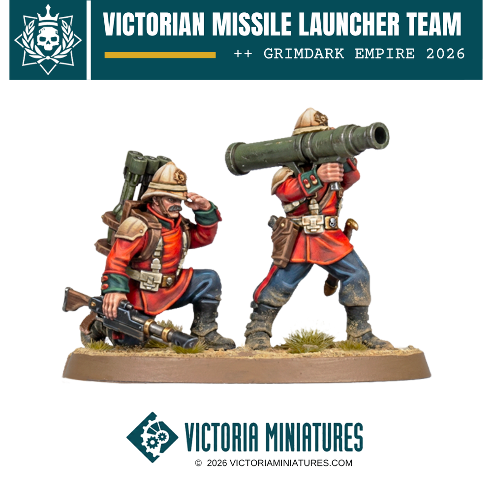 Victorian Missile Launcher Team Victoria Miniatures