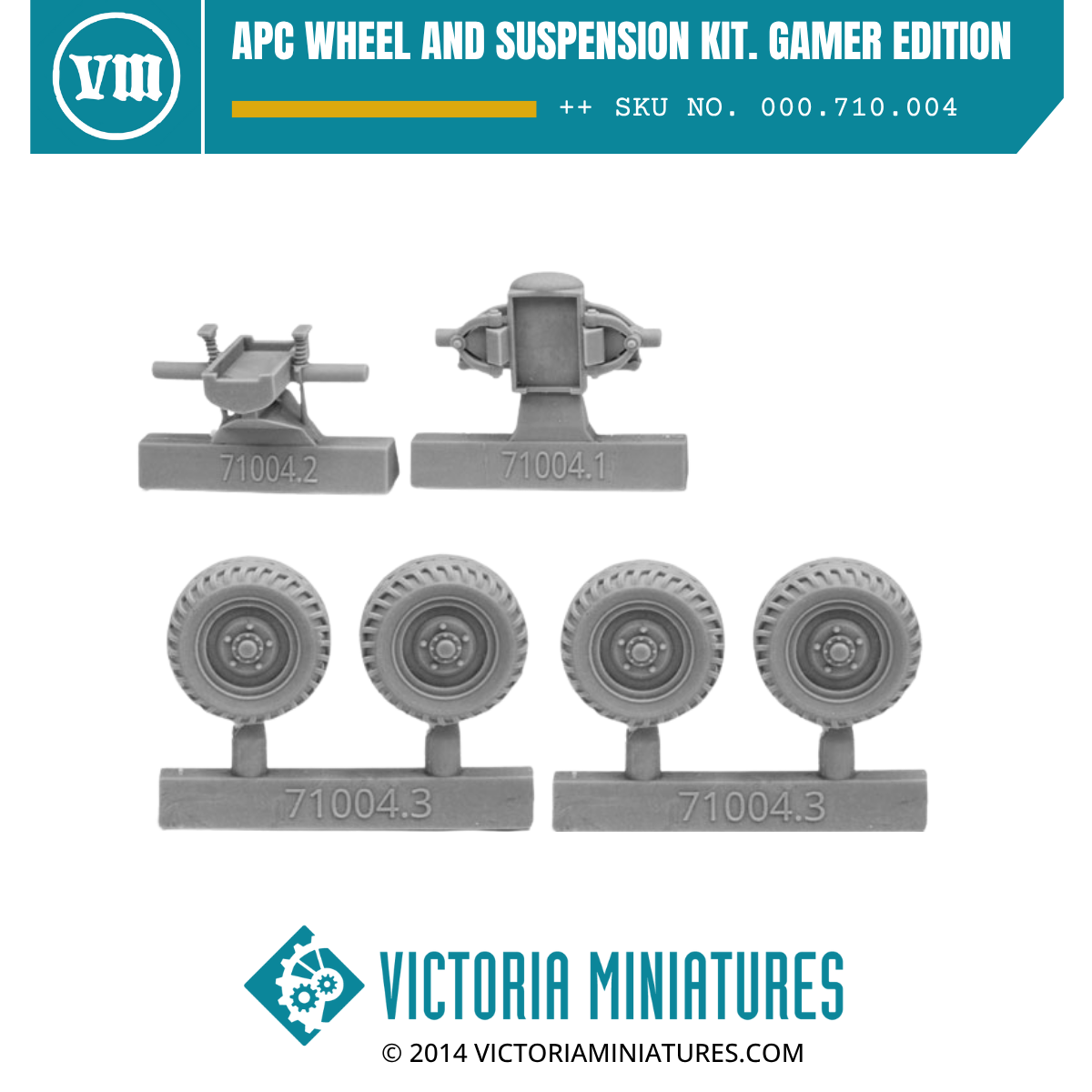 APC Wheel and Suspension Kit. Gamer Edition
