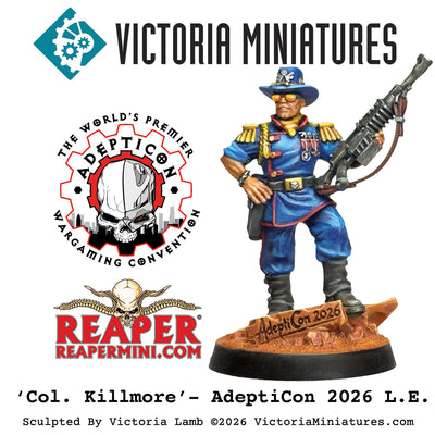 2026 AdeptiCon Limited Edition 'Col. Killmore' plus free STL.