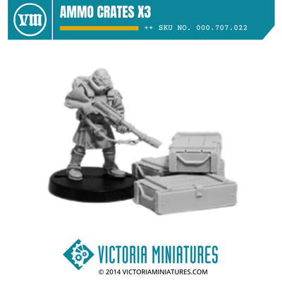 Ammo Crates x3