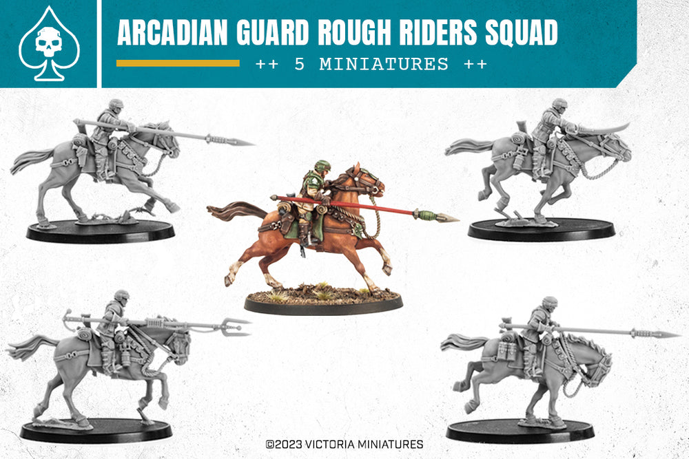 Arcadian Guard Rough Rider Squad