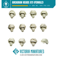 Arcadian Heads x11 (Female)