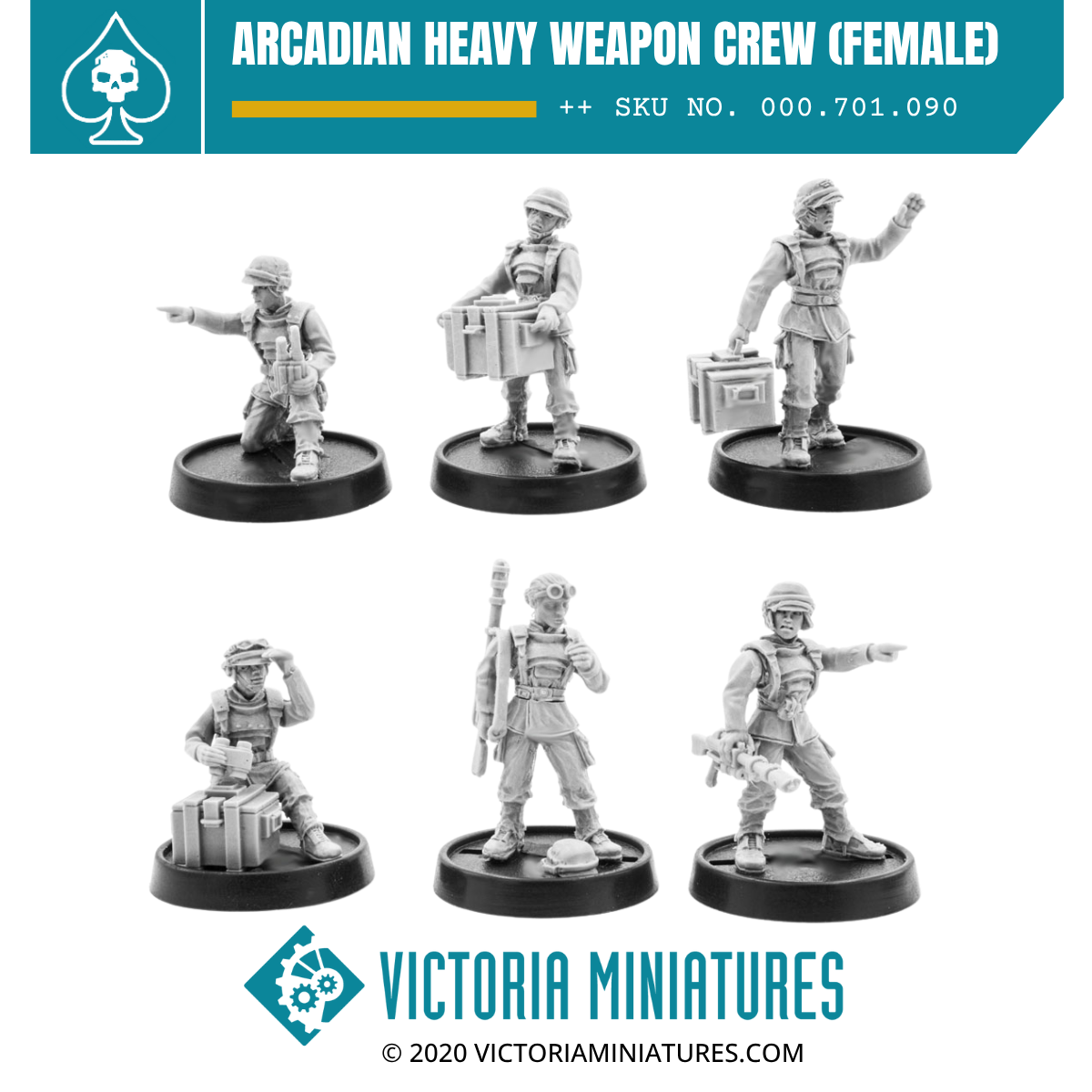 Arcadian Heavy Weapon Crew (Female)