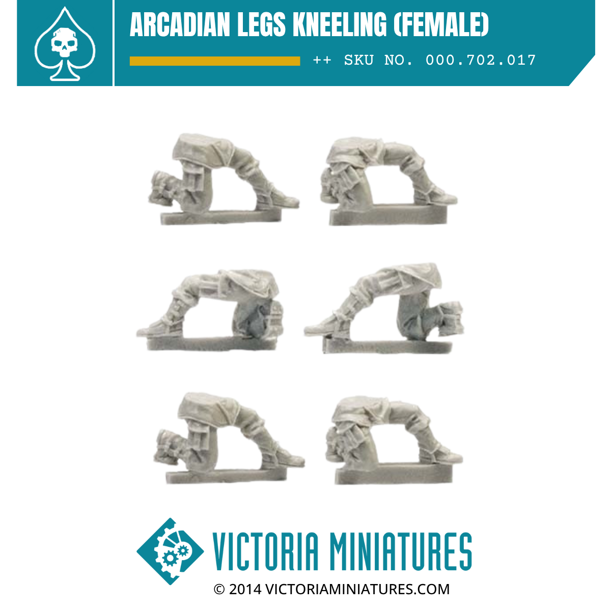 Arcadian Legs Kneeling (female)