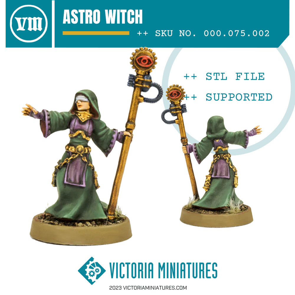Astro Witch .STL Download