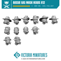 Aussie Gas Mask Heads