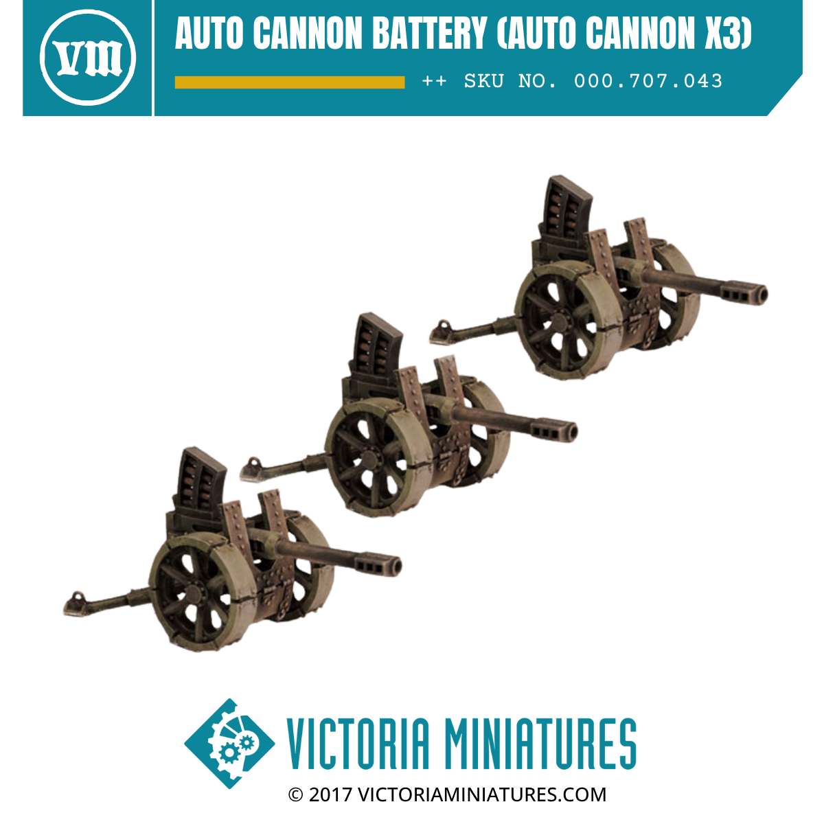 Auto Cannon Battery (auto cannon x3)