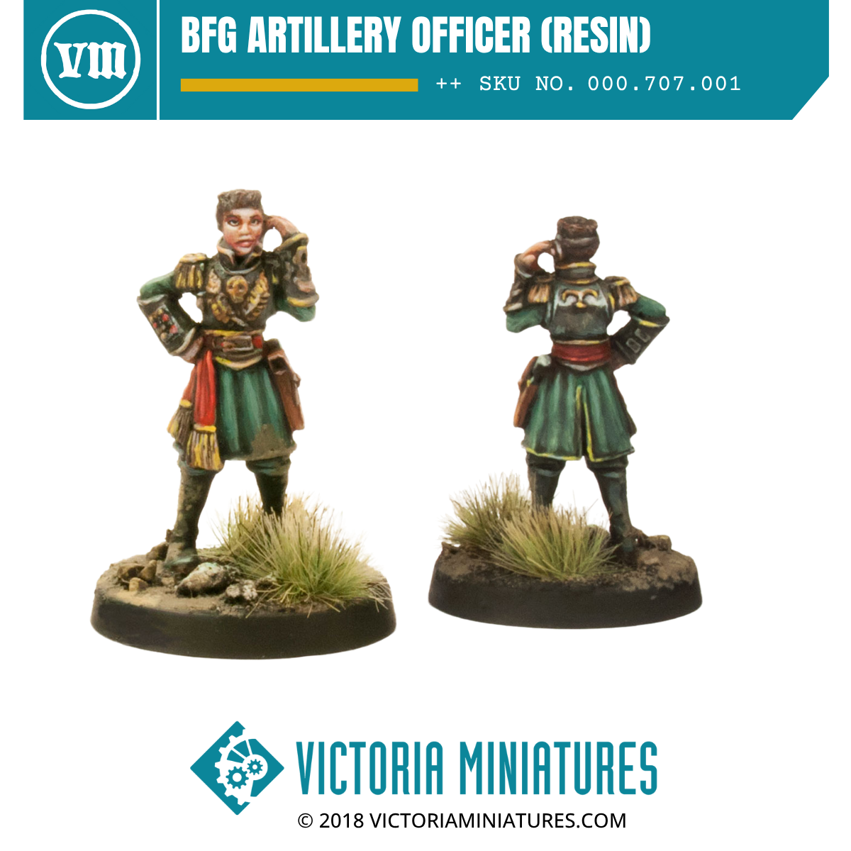 BFG Artillery Officer (Resin)