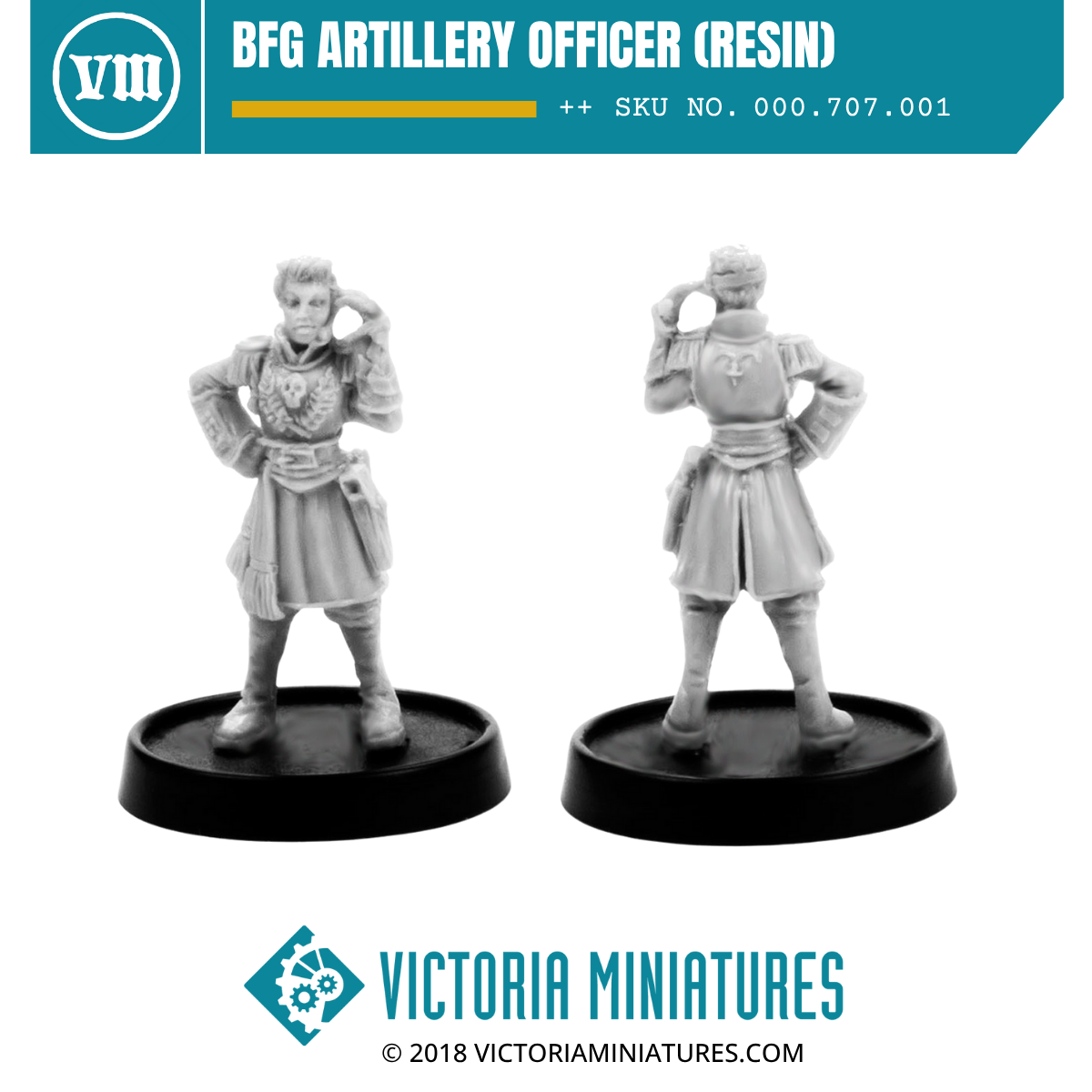 BFG Artillery Officer (Resin)
