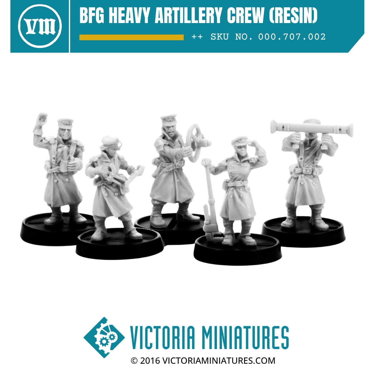 BFG Heavy Artillery Crew (Resin)