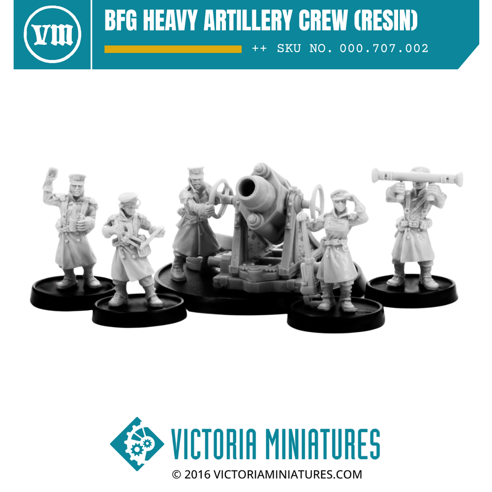 BFG Heavy Artillery Crew (Resin)