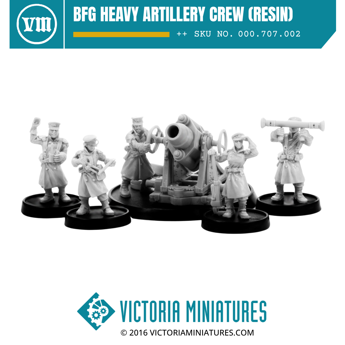 BFG Heavy Artillery Crew (Resin)