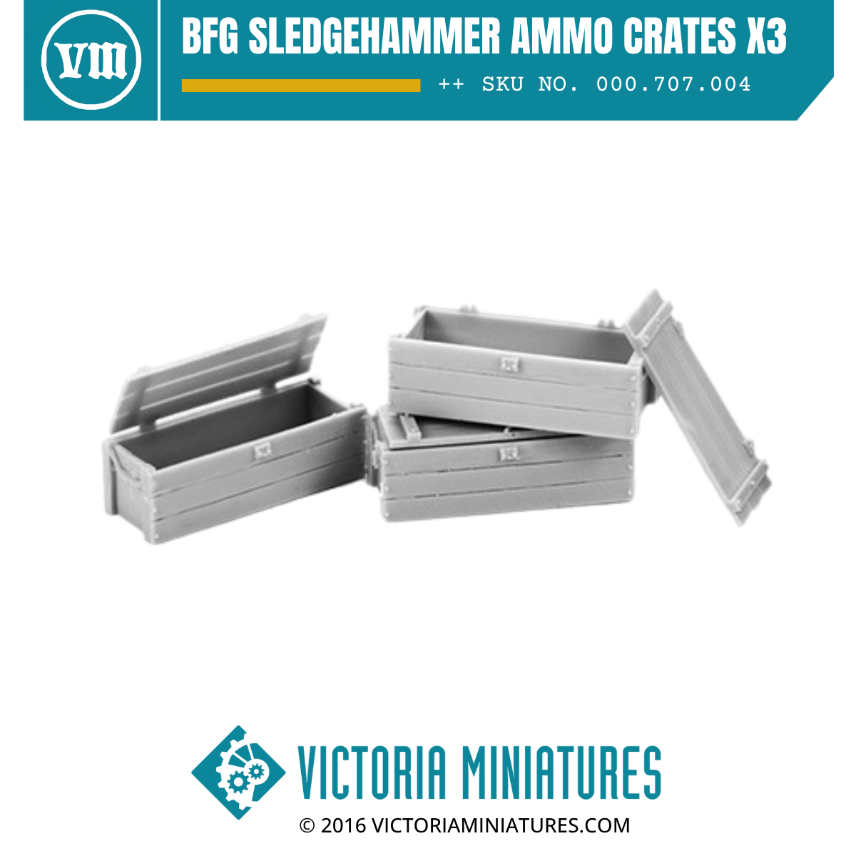 BFG Sledgehammer Ammo Crates x3