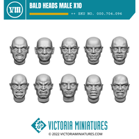 Bald Heads Male x10