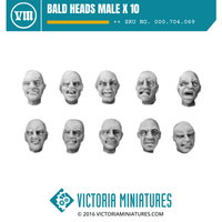 Bald Heads Male x 10