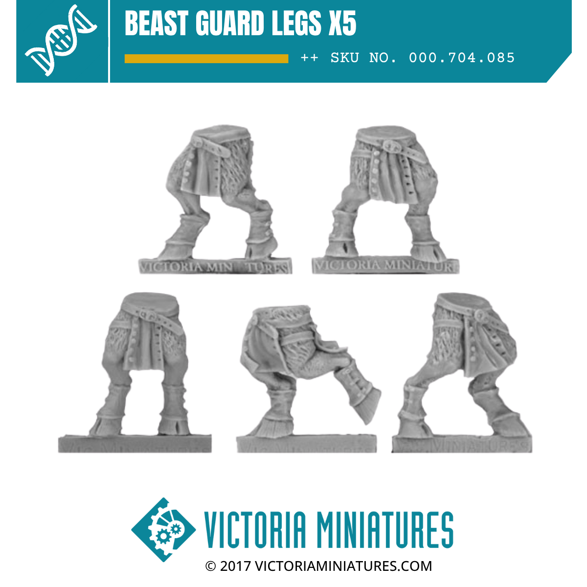Beast Guard legs x5