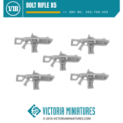 Bolt Rifle x5 – Victoria Miniatures