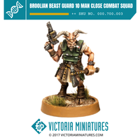 Broolian Beast Guard 10 Man Close Combat Squad.