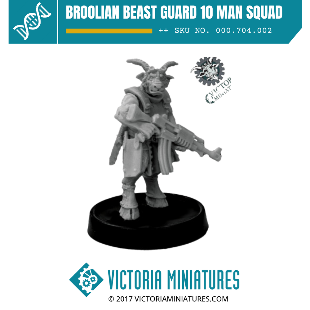 Broolian Beast Guard 10 Man Squad.