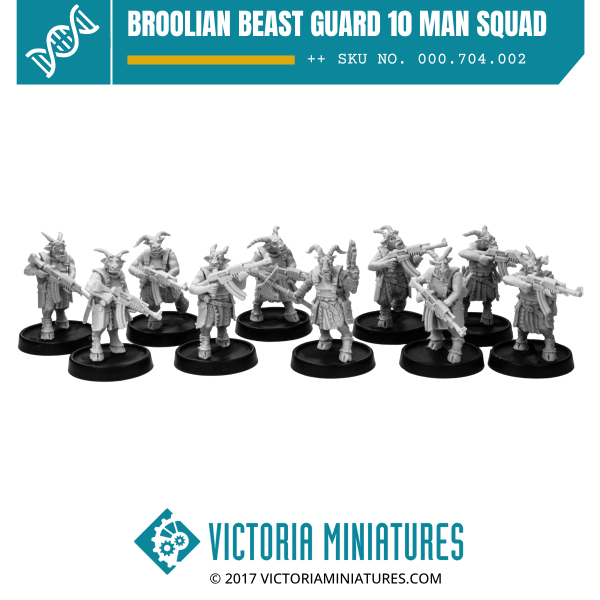 Broolian Beast Guard 10 Man Squad.