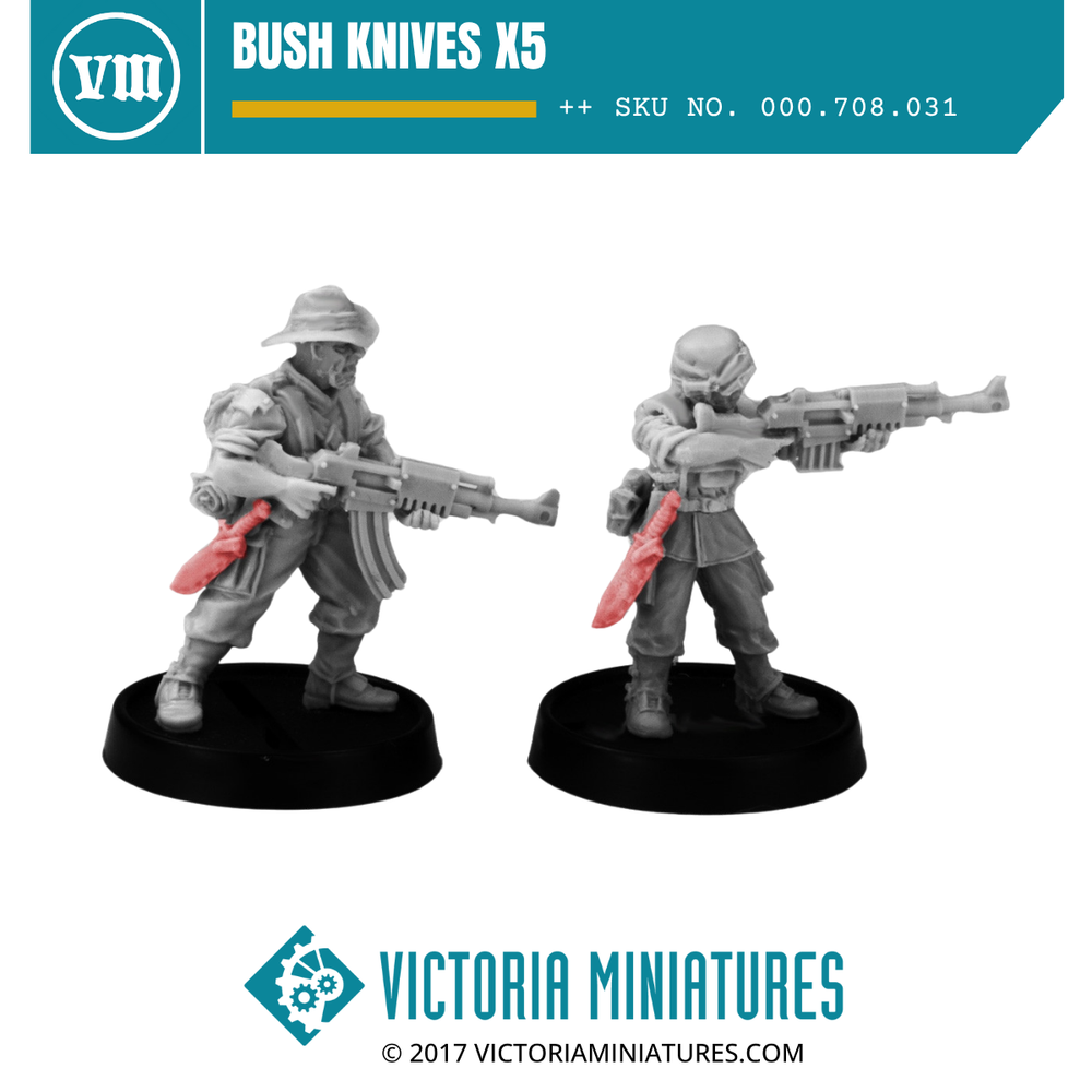 Bush Knives x5